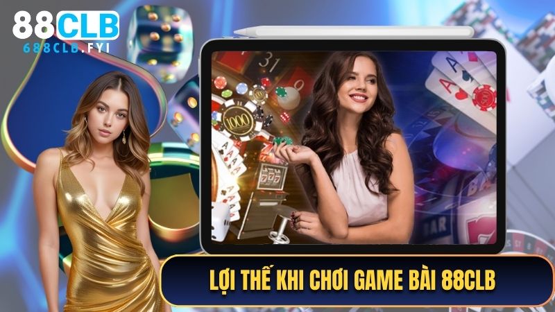 Sảnh cược game bài 88CLB có đa dạng các tựa game 