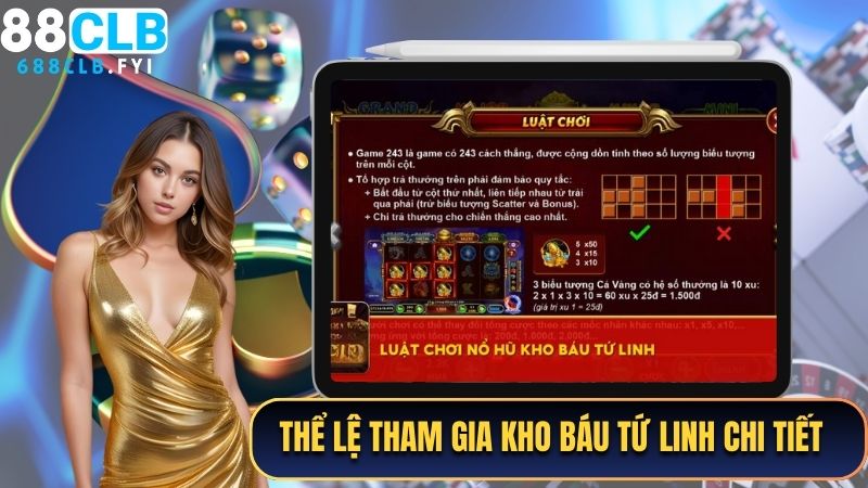 Thể lệ tham gia Kho Báu Tứ Linh chi tiết